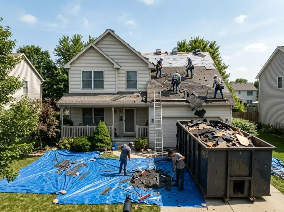 roof-replacement-debris-remova-004 — frequently asked questions, Cheapest Dumpster Rentals in Elmhurst, IL